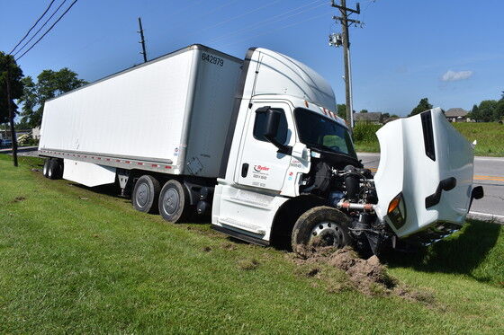 Man dies in crash involving semi truck in southern Indiana